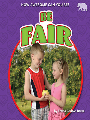 cover image of Be Fair